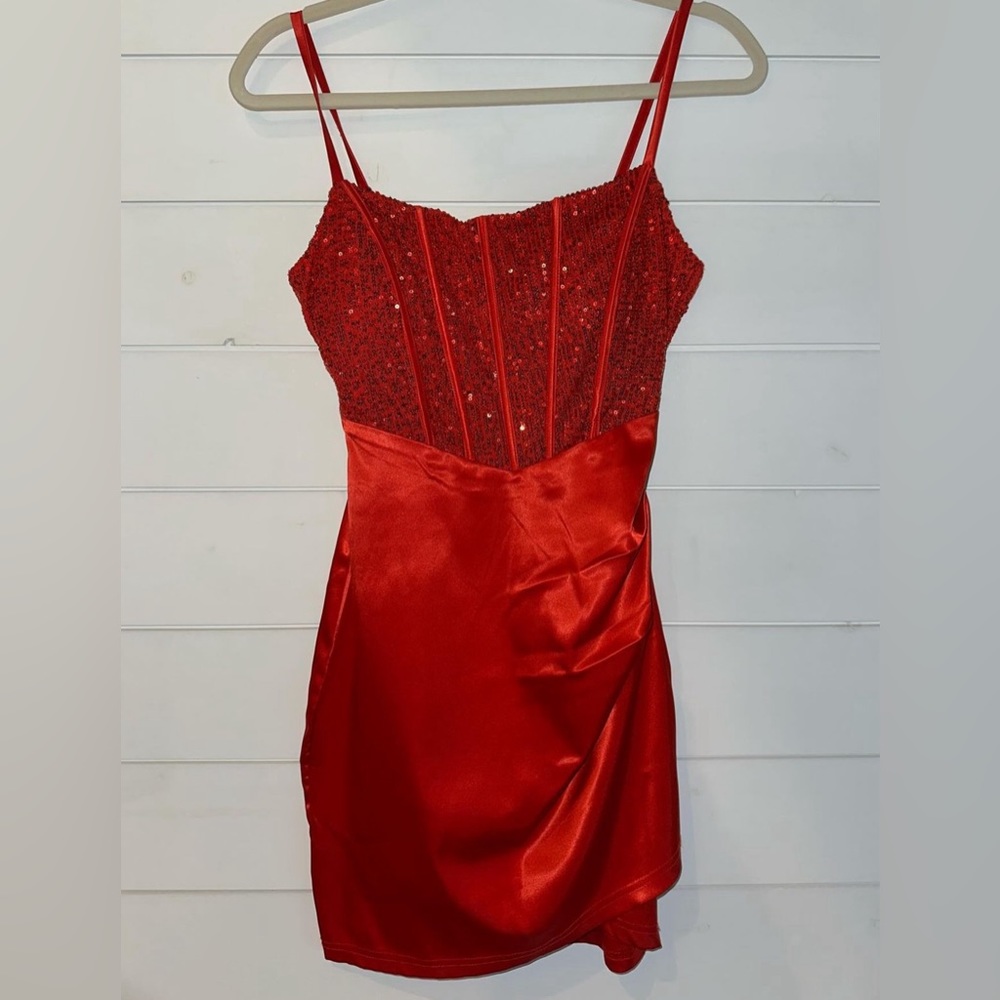 Red Boutique Mini Dress